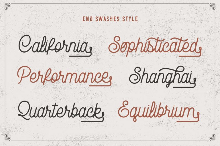 Rampage Monoline Script - Image 7