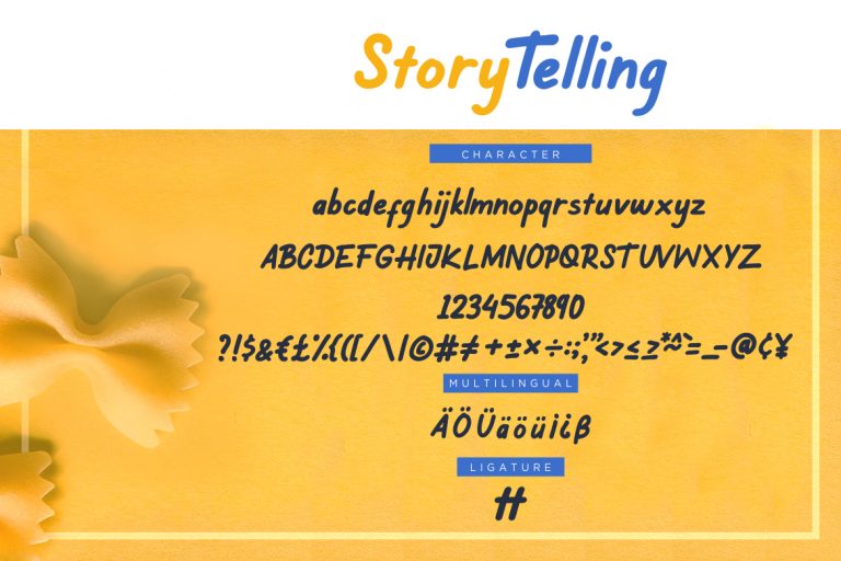 Story Telling Fun Font - Image 8