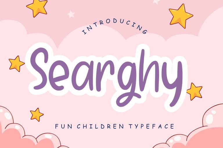 Searghy Fun Children Typeface