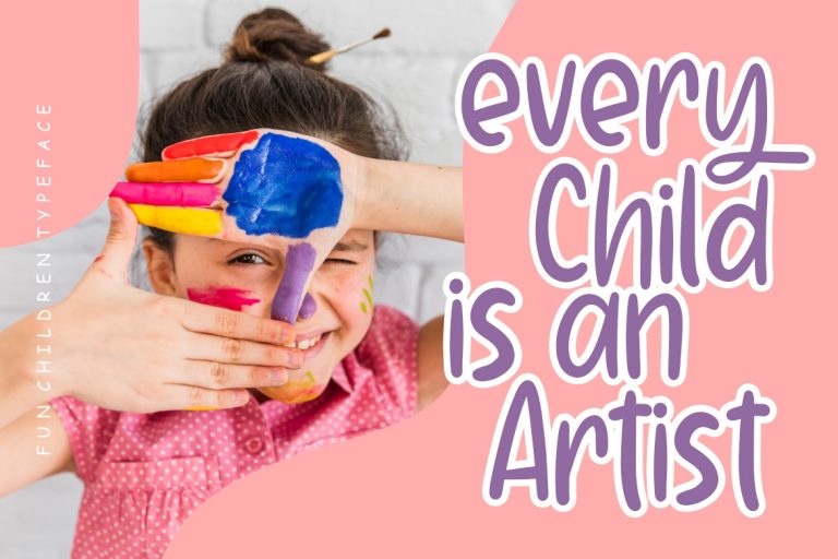 Searghy Fun Children Typeface - Image 7