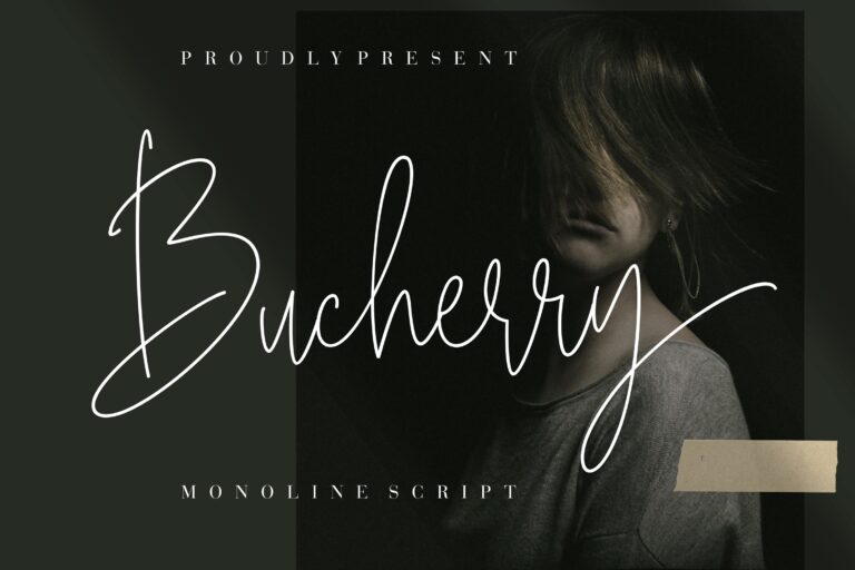 Bucherry Monoline Script