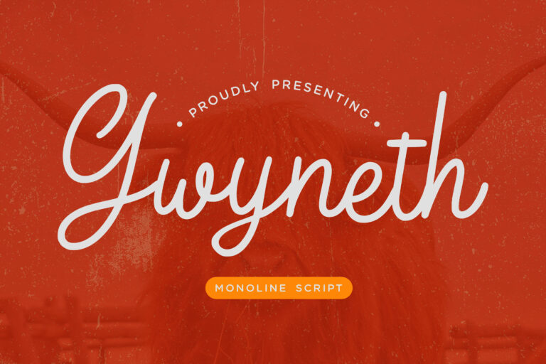 Gwyneth Monoline Script