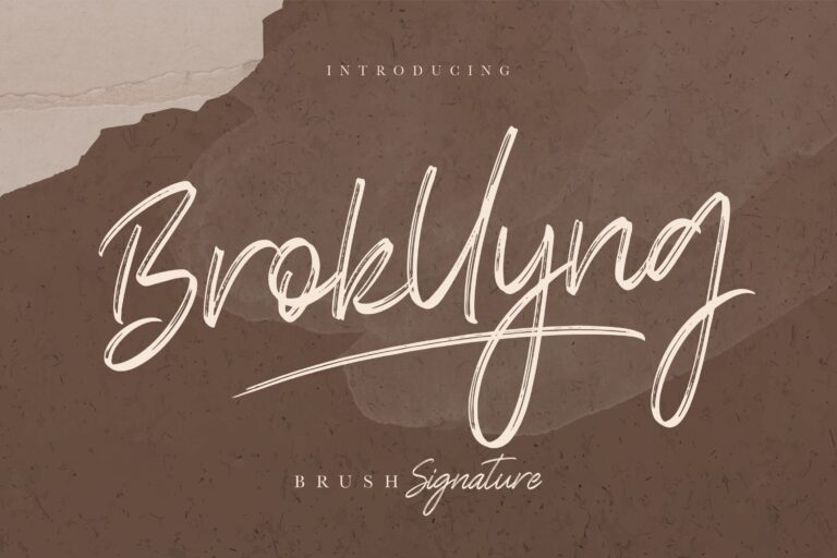 Brokllyng Brush Signature