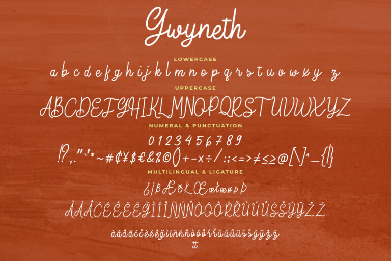 Gwyneth Monoline Script - Image 8