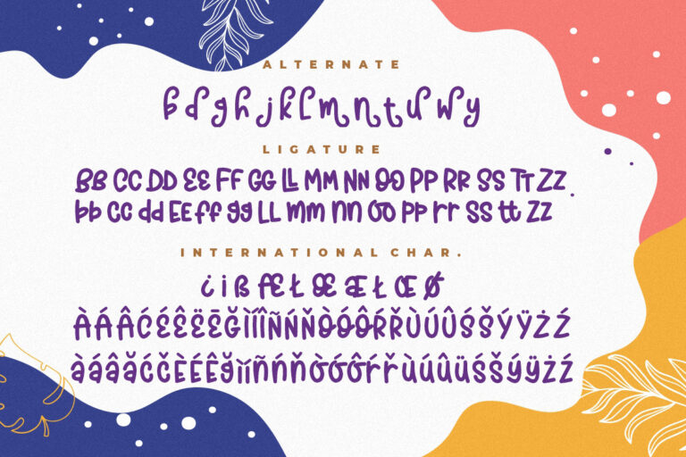 Lazzy Dog Delightful Display Typeface - Image 12