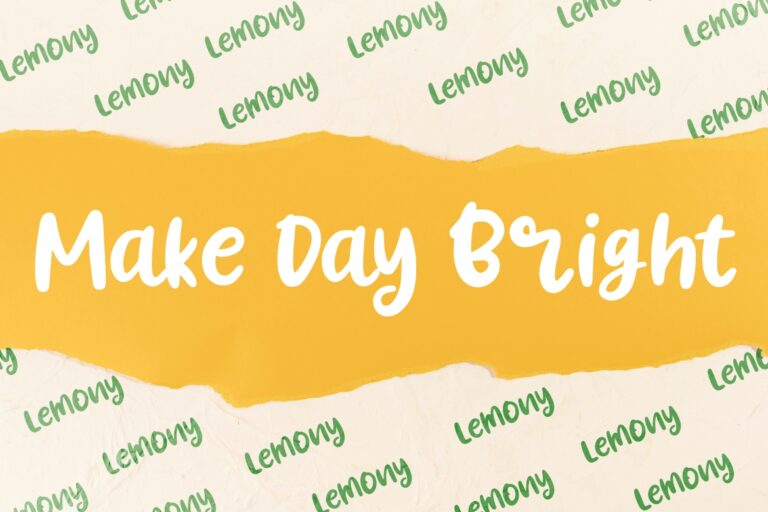 Lemony Fun Handwritten Font - Image 5
