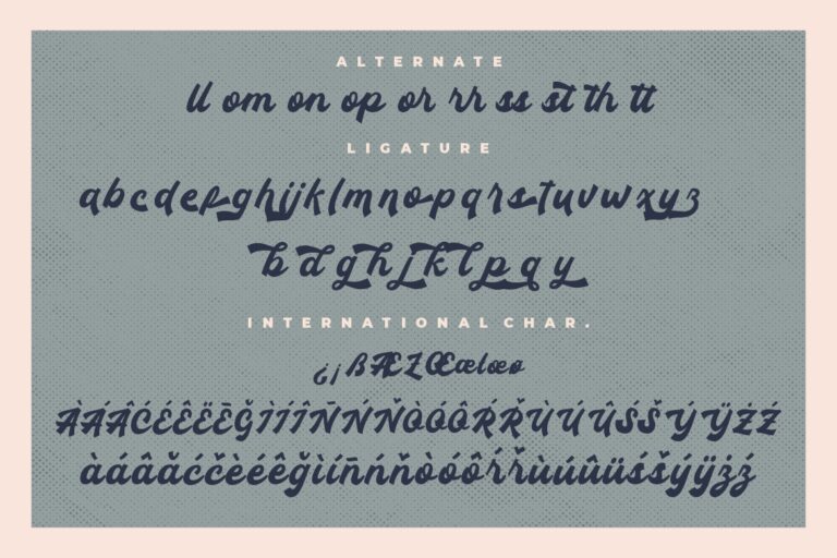 Gading Retro Bold Script - Image 10