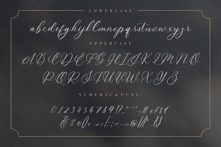 Wyattruly Luxury Script - Image 9