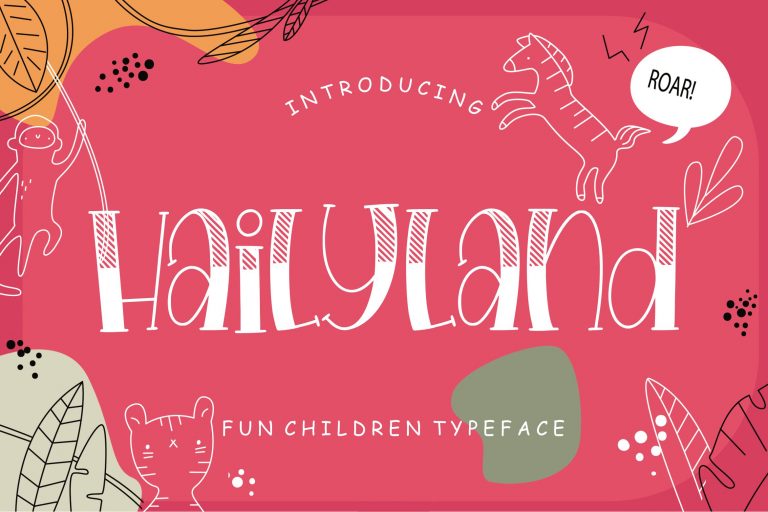kids font