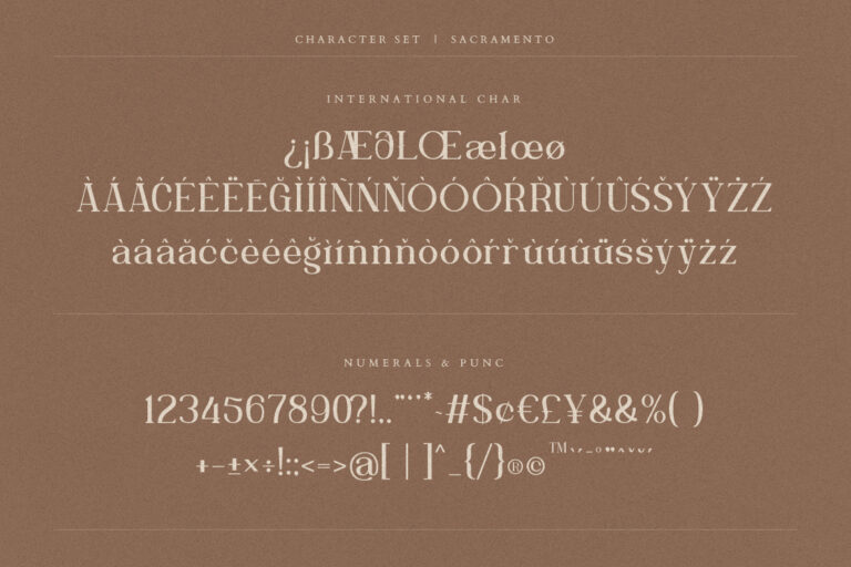 Sacramento Modern Ligature Serif - Image 10