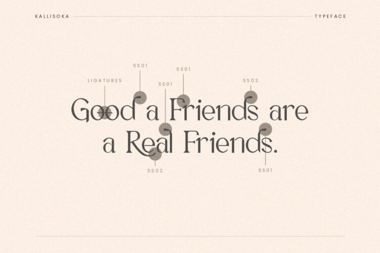 Kallisoka Modern Elegant Serif - Image 7