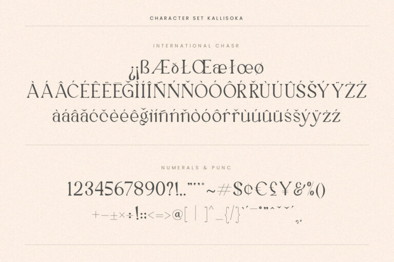 Kallisoka Modern Elegant Serif - Image 10