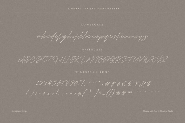 Manchester Signature Script - Image 9