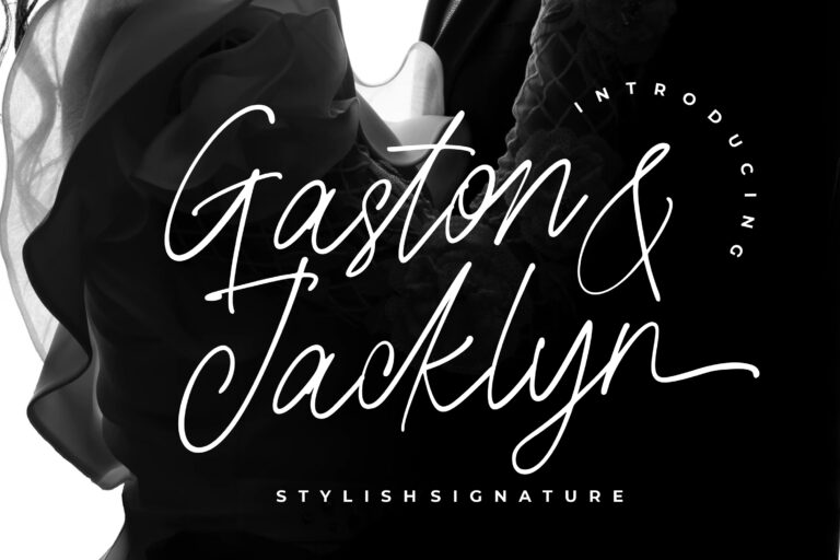 signature font