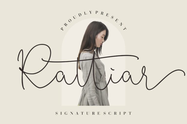 signature font