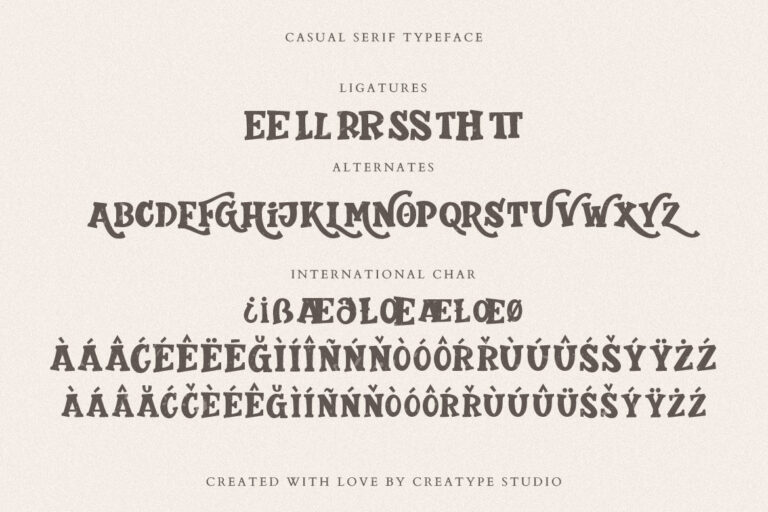 Gentleman Casual Serif - Image 10