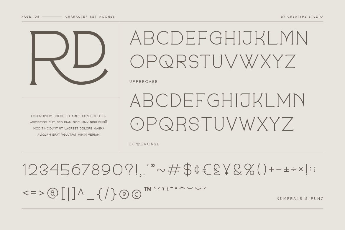Moores Modern Serif - Image 9