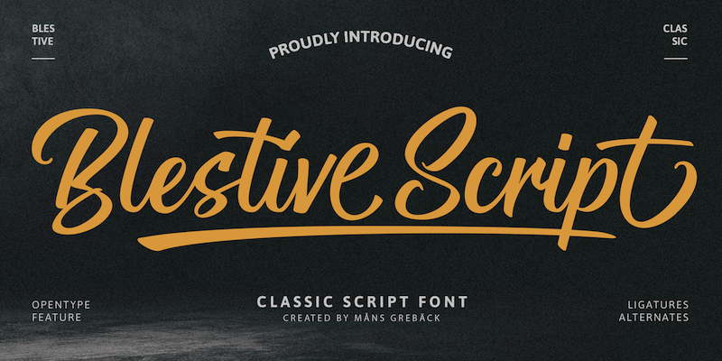 Friendly Script Fonts