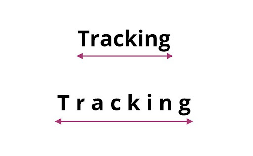 what is tracking in typography