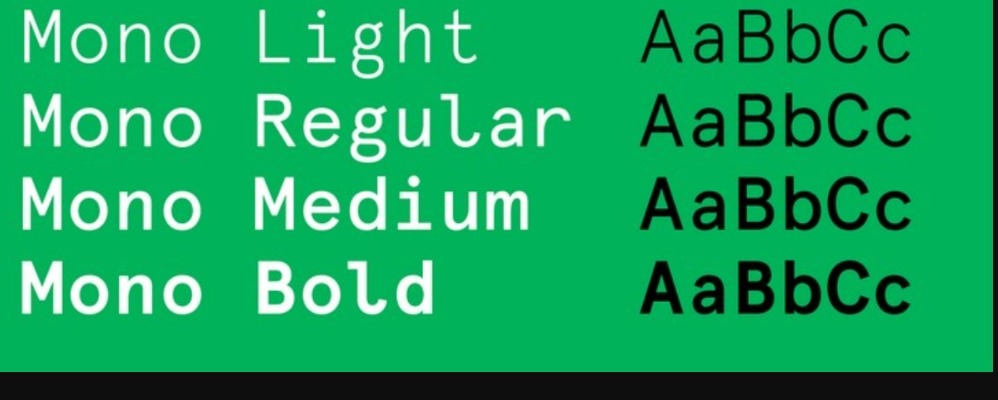 What is Monospace Font? Here are Some Well-Known Monospaced Typefaces