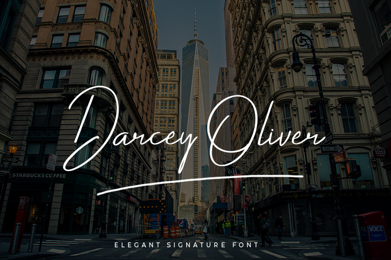 Darcey Oliver Font