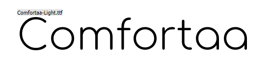 Comfortaa Font