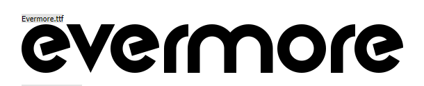 Evermore Font