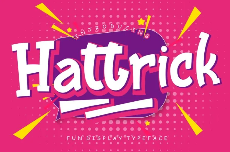 hattrick font
