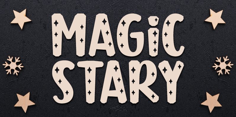 magic stary font