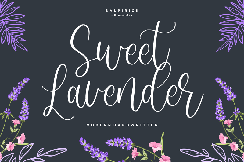 10+ Best Choice of Typography Cursive Font for Designer