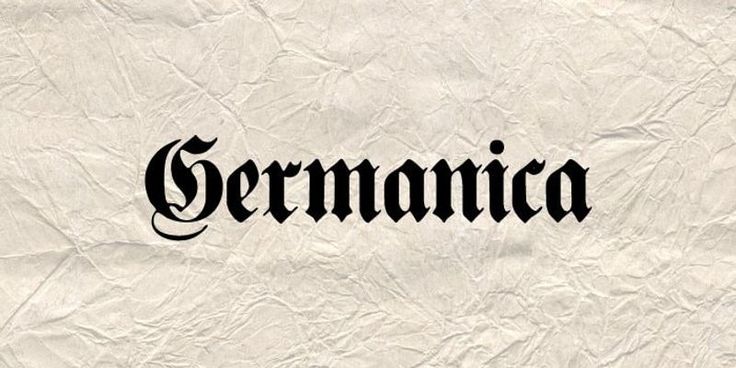 Germanica Font
