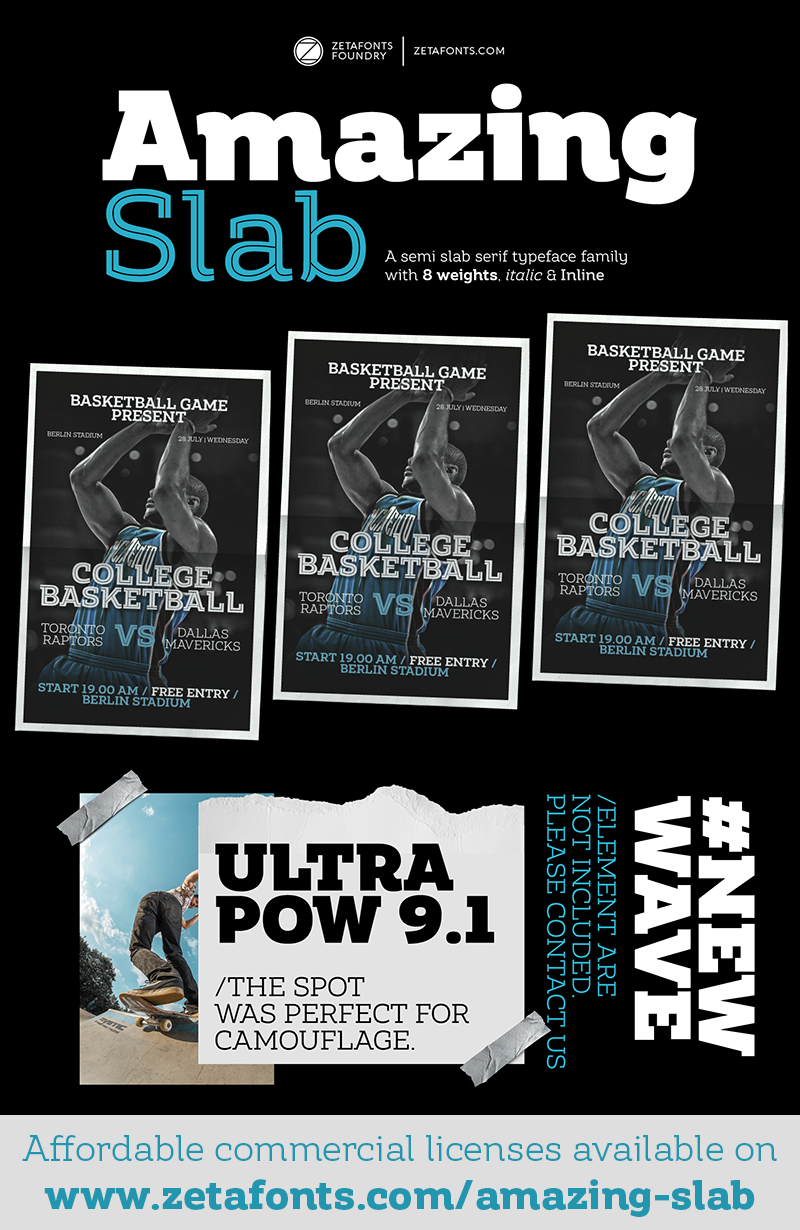 10 Most Popular Slab Serif Font Chosen by Designer