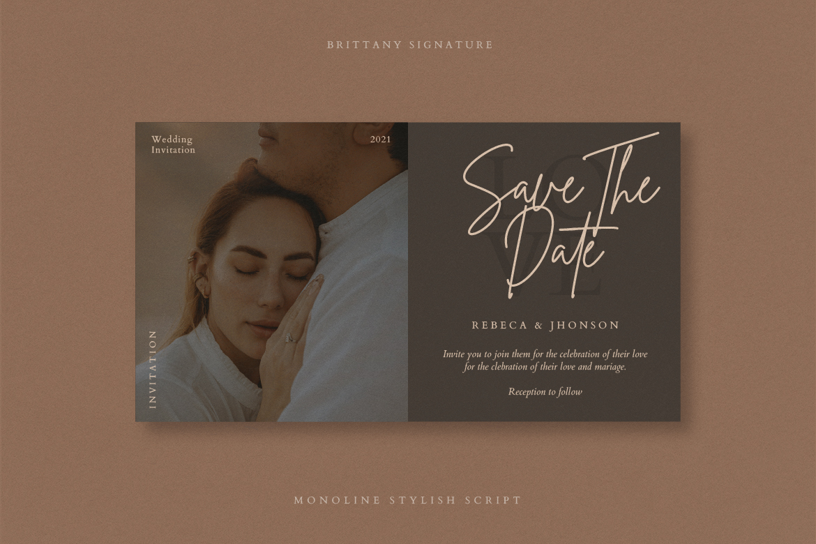 Brittany Signature Font