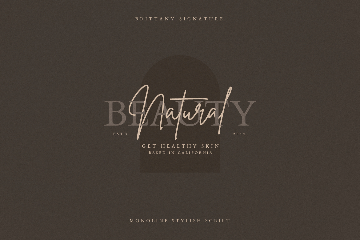 Brittany Signature Font