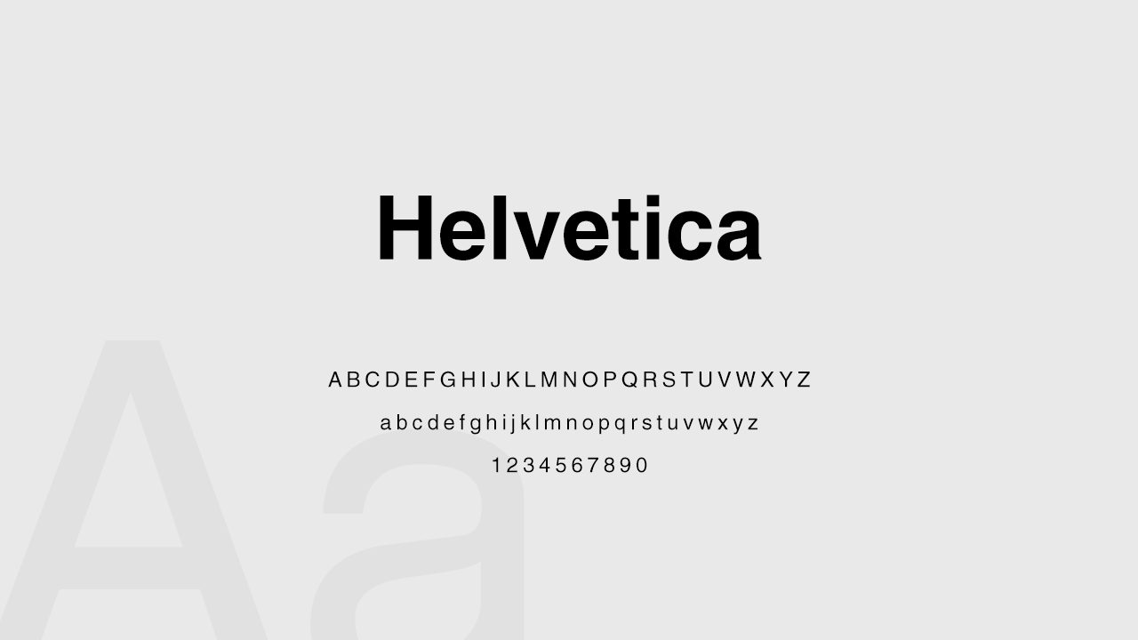 Helvetica Font