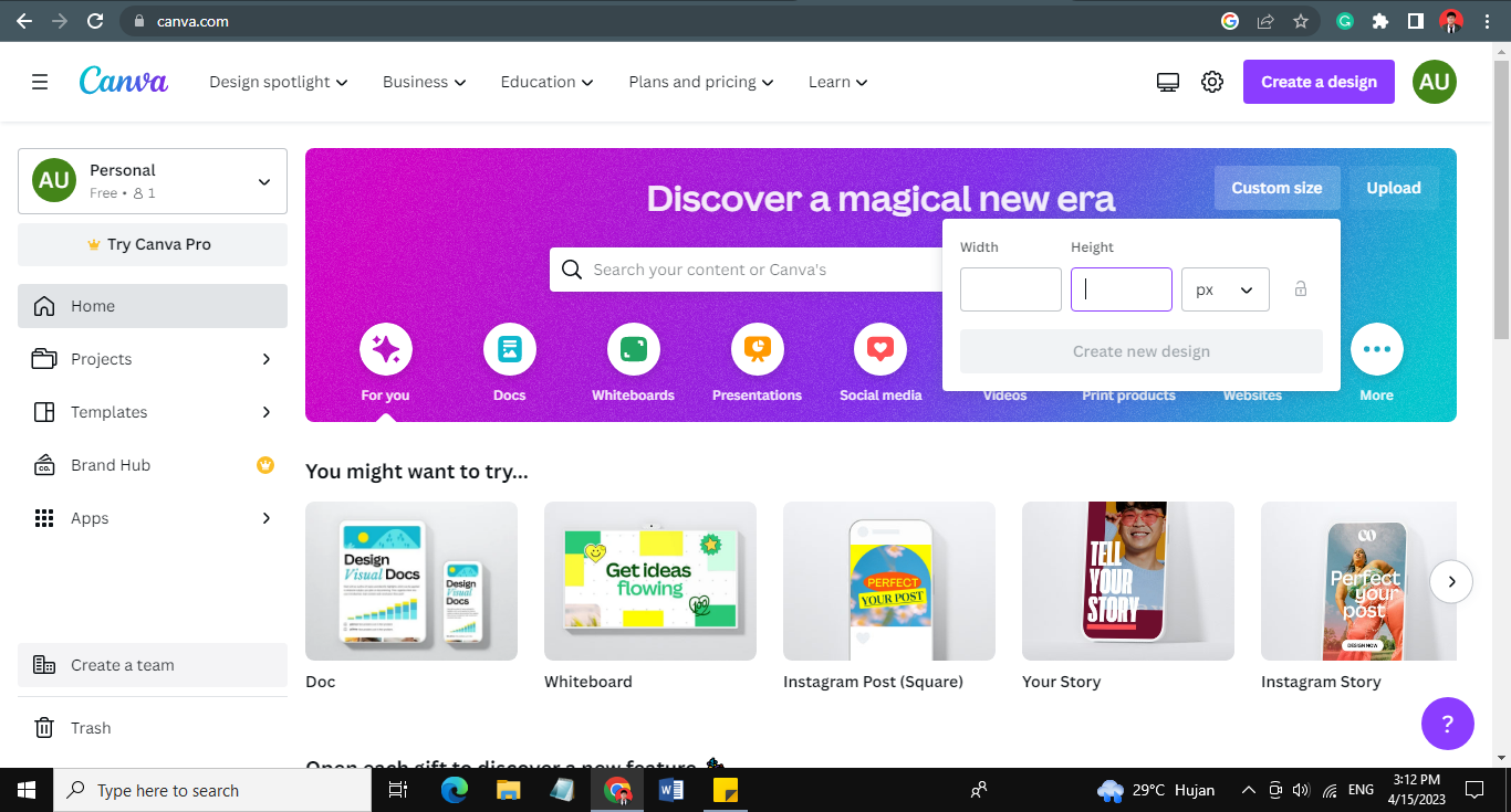 how to create mockup canva