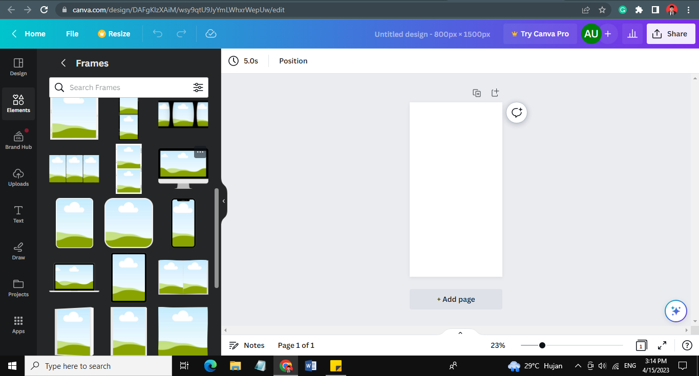 how to create mockup canva