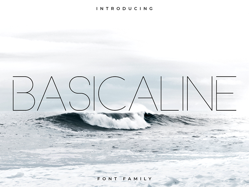 basicaline font