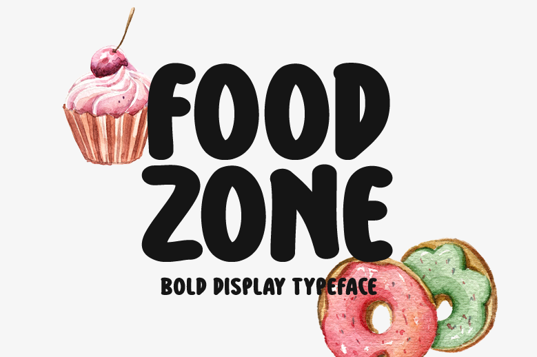 food zone font