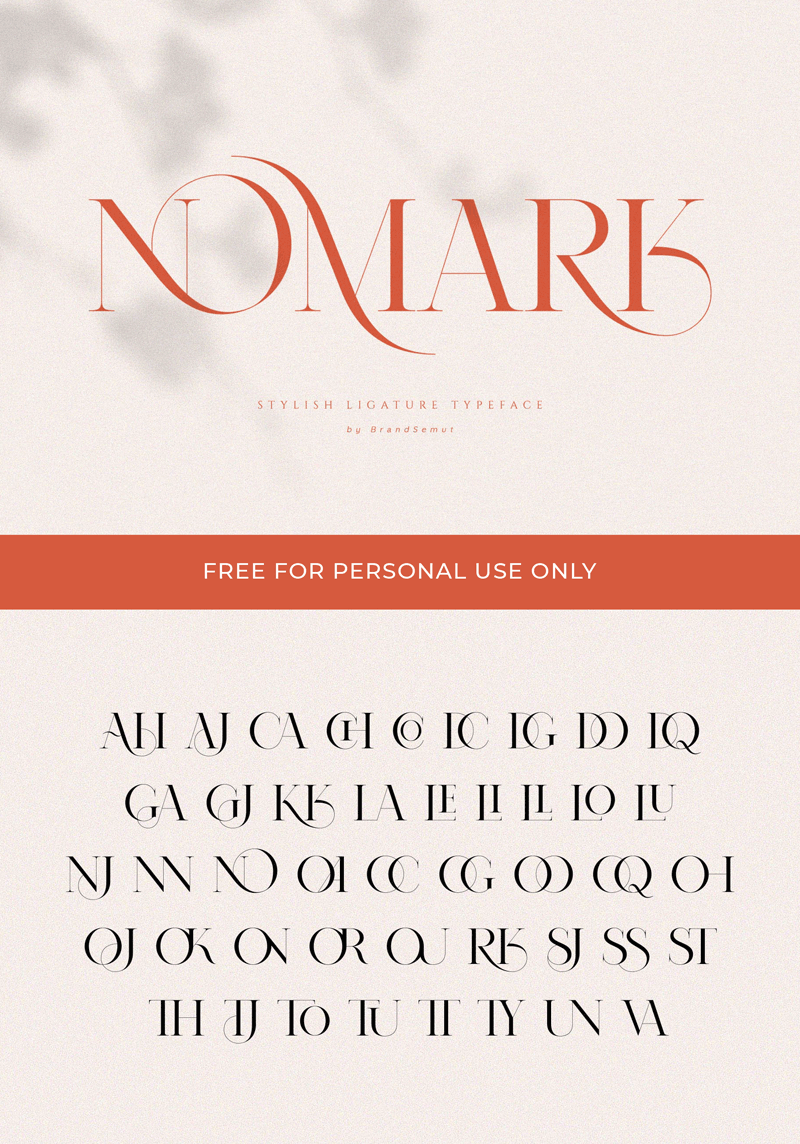 nomark font