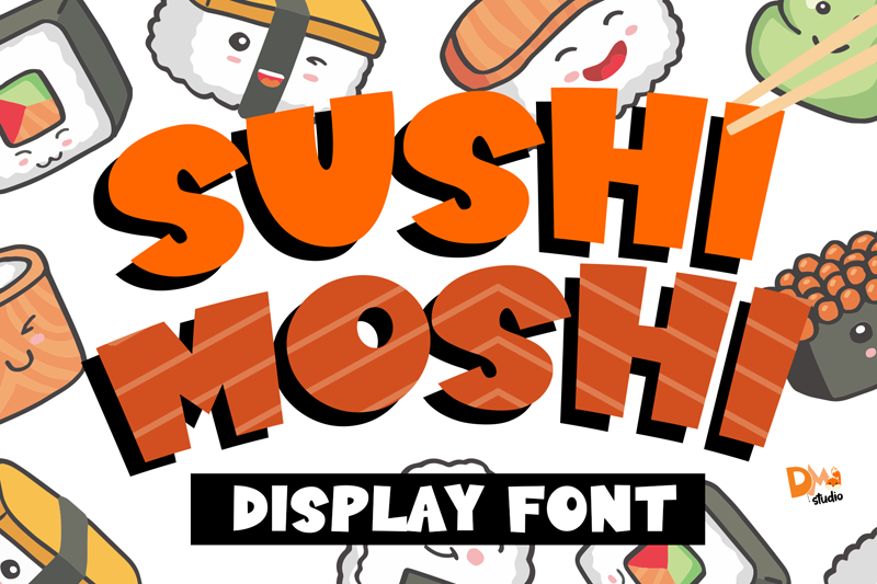 sushi moshi font