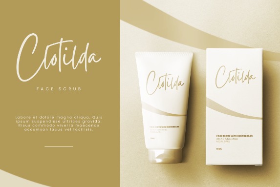 Gistesy Font for Packagings
