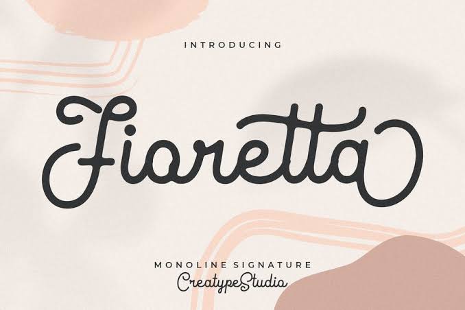 Fioretta Monoline Signaturen