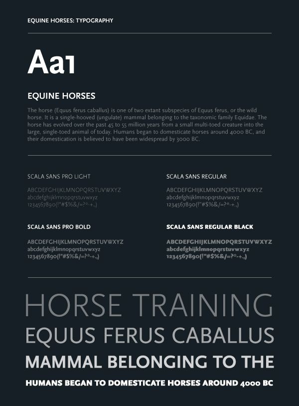 Comparison in every Section