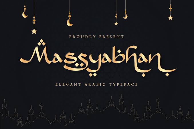 Massyabhan Elegant Arabic Font
