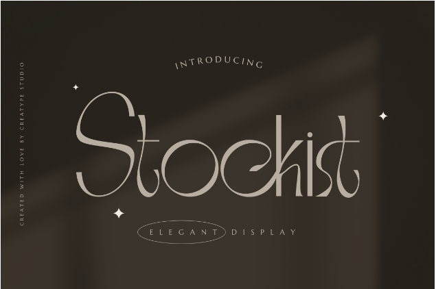 Stockist Elegant Display Font