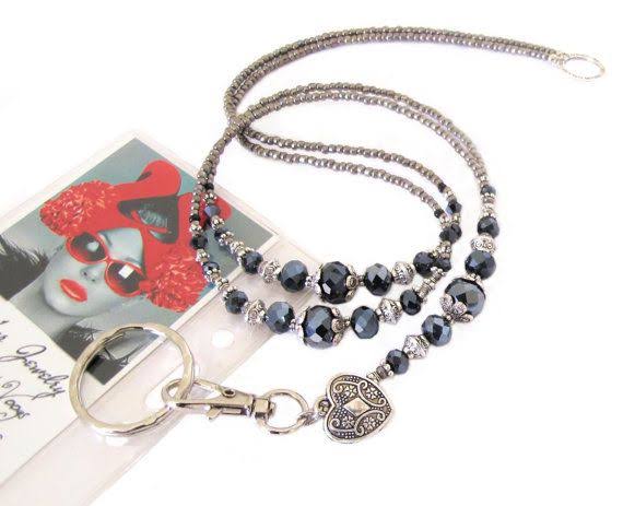 Metallic Accents Lanyard