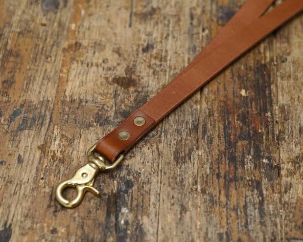 Leather Luke Lanyard