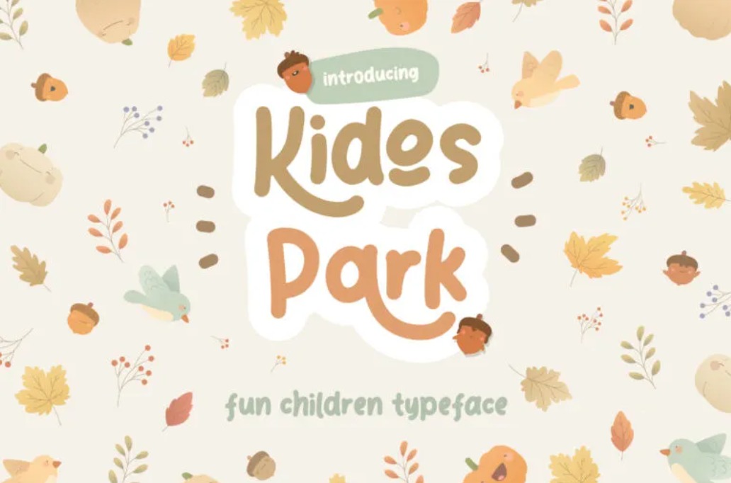 Kidos ParkFun Children Font