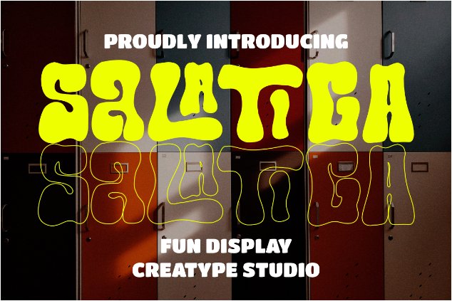 Salatiga Fun Display Font